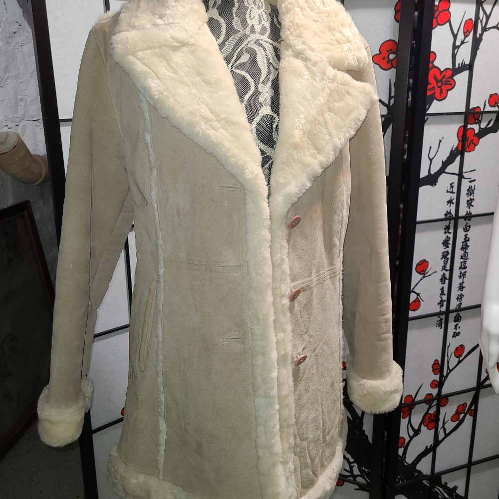Steve madden leather coat